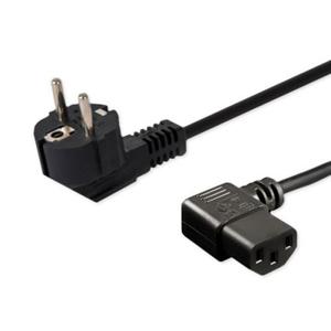 Kabel SAVIO CL-116 (C13 / IEC C13 / IEC 320 C13 M - Schuko M; 1,8m; kolor czarny) - 2876294920