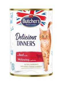 Butcher's Delicious Dinners kawaki z woowin w galaretce 400g - 2876885078