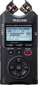 Tascam DR-40X - Przenony rejestrator cyfrowy z interfejsem USB, zapisujcy 2 x stereo, 2 GB karta S - 2877559845