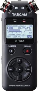 Tascam DR-05X - Przenony rejestrator cyfrowy z interfejsem USB, zapis na karcie pamici microSD - 2878128505