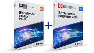 Bitdefender Family Pack + VPN 10U/1Y - 2875191007