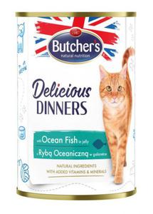 Butcher's Delicious Dinners kawaki z ryb morsk w galaretce 400g - 2872994342