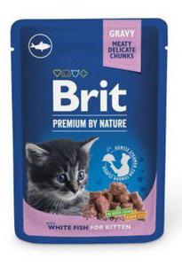 Brit Premium By Nature White Fish Kitten 100g - 2872698859