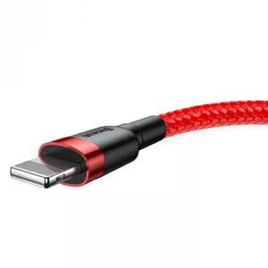 BASEUS KABEL LIGHTNING USB CAFULE1,5A 2M CZERWONY - 2878393707