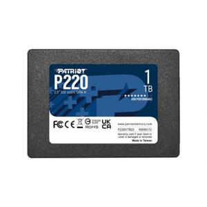 SSD PATRIOT P220 1TB SATA 2,5\" - 2877560114