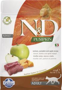 FARMINA N&D CAT PUMPKIN VENISON&APPLE ADULT 300g - 2876995161