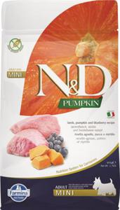 FARMINA N&D GF PUMPKIN LAMB&BLUEBERRY ADULT MINI 800g - 2878255491