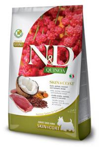 FARMINA N&D QUINOA DOG SKIN&COAT, DUCK, COCONUT ADULT MINI 800g - 2875760557