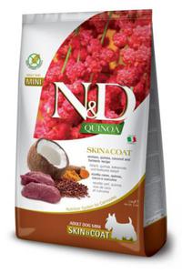 FARMINA N&D QUINOA DOG SKIN&COAT, VENISON, COCONUT ADULT MINI 800g - 2878582700