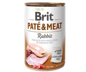 Karma BRIT PAT & MEAT z krlikiem dla psa 400g - 2875760665