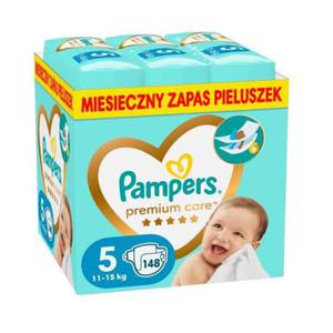 Pampers Pieluchy Premium Monthly Box S5 148 - 2878255616