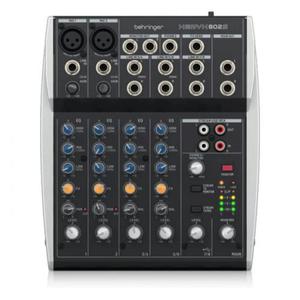 Behringer 802S - 8-kanaowy kompaktowy mikser analogowy z interfejsem USB zaprojektowany specjalnie - 2878255715