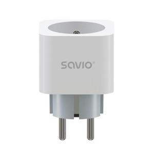 SAVIO INTELIGENTNE GNIAZDKO WI-FI, 16A, TIMER, POMIAR ZUYCIA ENERGII, AS-01 - 2875761677