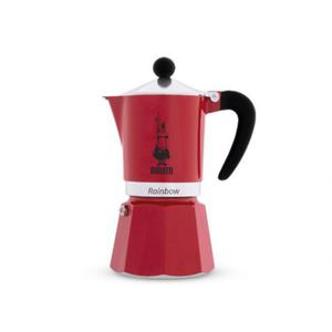 Bialetti kawiarka Rainbow 1tz czerwona - 2876094280