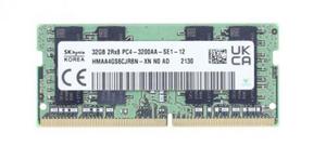 Hynix SO-DIMM 32GB DDR4 2Rx8 200MHz PC4-25600 HMAA4GS6CJR8N-XN - 2876296705