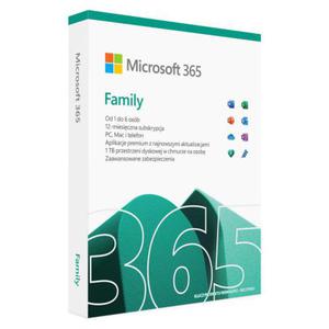 Microsoft 365 Family Polish EuroZone Subscr - 2878738729