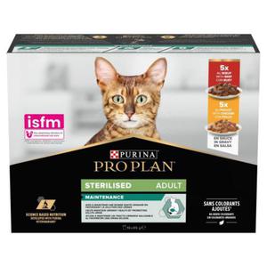 Purina Pro Plan Sterilised Woowina i kurczak Multipack 10x85g - 2876703858