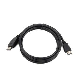 Kabel GEMBIRD CC-DP-HDMI-1M (HDMI M - DisplayPort M; 1m; kolor czarny) - 2872498428