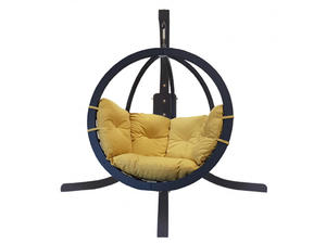 Zestaw: stojak Alicante antracyt + fotel Swing Chair Single antracyt, Alicante+Swing Chair Single (8) - 2859805104