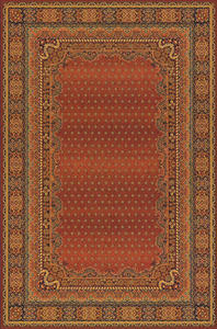 Dywan Dywilan Polonia Baron 100X150 Burgund - 2824882865