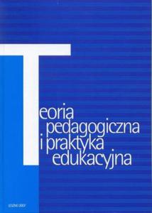 Teoria pedagogiczna i praktyka edukacyjna - 2824383255