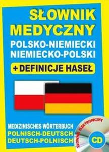 Sownik medyczny polsko-niemiecki niemiecko-polski + definicje hase + CD - 2824386545