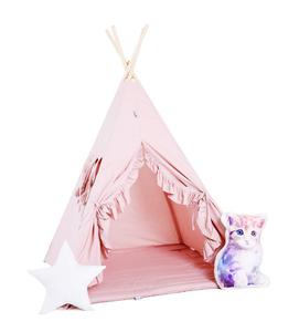 Namiot tipi dla dzieci, bawena, okienko, kotek, cukierkowy raj - 2862356034
