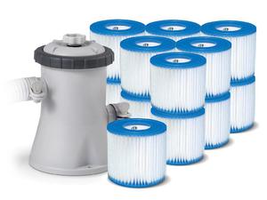 Pompa filtrujca do basenw, 1250l/h, Intex, + 13 filtrw, 28602 / 29007 - 2869918201