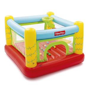 Trampolina dmuchana dla dzieci, Fisher-Price, Bestway, 175x173x114 cm