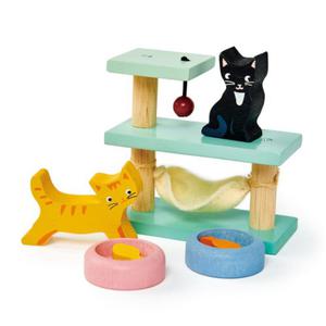 Drewniane figurki do zabawy kotki Tender Leaf Toys - 2871493704
