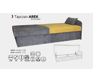 Tapczan AREK strona lewa | T-C - 2859742468