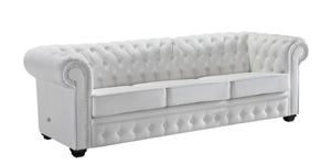 CHESTERFIELD Sofa 3 osobowa - 2859733543