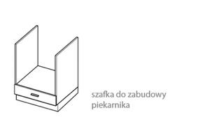 NAVIA Szafka ZK6 kuchenna 60 cm dolna zabudowa piekarnika - 2859738656