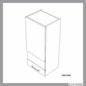 KAMMONO Szafka WW....1/90 | MN 40-60 | Grna | Witryna | 1-drzwi | Front nowoczesny P4 - 2864191258