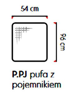 SANTOS Modu P.PJ Pufa z pojemnikiem - 2865092709