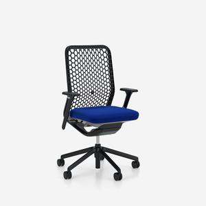 YOUTEAM Fotel Obrotowy SWIVEL CHAIR LB EL BLACK GREY | Niskie Oparcie Elasto-Net | Wersja Czarno-Szara SG | Zgodny z Rozporzdzeniem z 2023 roku - 2868995751