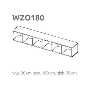 BRIKS Pka WZO180 | Szafka otwarta pozioma - 2870103561