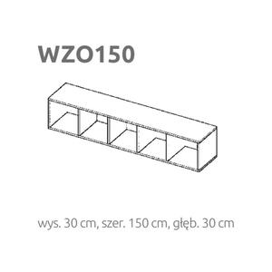 BRIKS Pka WZO150 | Szafka otwarta pozioma - 2870103560