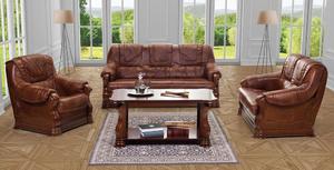 PARMA Zestaw Wypoczynkowy Sofa 3F z funkcj spania + 2 x Fotel | Promocja | DOSTPNE OD RKI - 2877741630