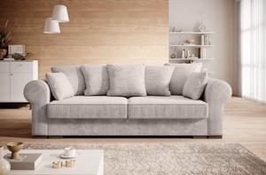 DELUXE Sofa z funkcj spania i pojemnikiem | PROMOCJA - 2874330810