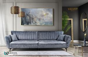 VELVET SOFA 3 - 2877743586