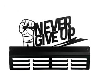 1112 NEVER GIVE UP Wieszak na medale - 2875706559