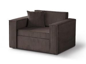 DAVE 80 BRZOWY Sofa z funkcj spania i pojemnikiem PROMOCJA - 2878749463