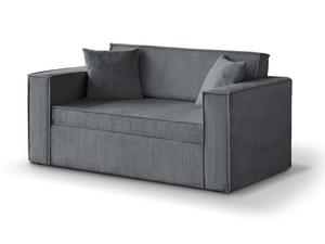 DAVE 120 CIEMNY POPIEL Sofa z funkcj spania i pojemnikiem PROMOCJA - 2878749455