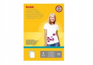 PAPIER NAPRASOWANKA TRANSFEROWY KODAK T-shirt A4 - 2878047858