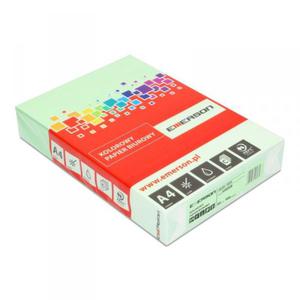 Papier ksero kolor A4 EMERSON zielony 80g 500 ark - 2878054370