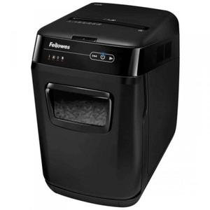 Niszczarka A4 Fellowes 150C AutoMax 4680101 czarna 150krt cinki 4x38mm 32 litry - 2878054553