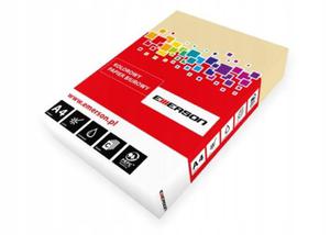 Papier kolorowy A4 EMERSON kremowy 80g 500 ark - 2878047999