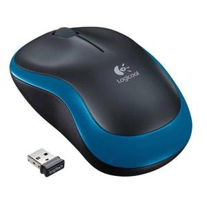 Mysz optyczna bezprzewodowa niebieska LOGITECH M185 910-002239 - 2878159048