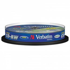 Pyta CD-RW 700MB 12x VERBATIM DataLife PLUS 43480 Cake 10 szt. - 2878611501